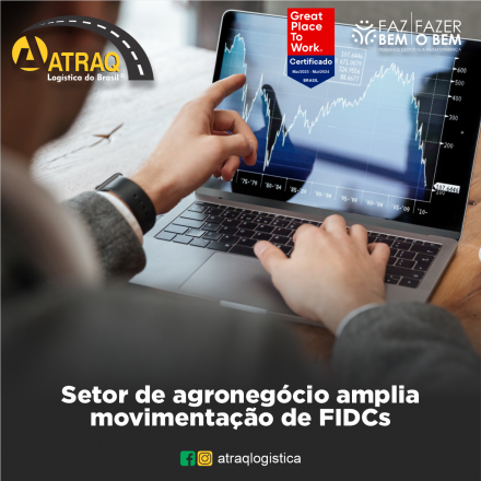 ATRAQ Logstica No primeiro trimestre de 2023 o setor de agronegócio no Brasil registrou um aumento de 9,7% nas movimentações em Fundos de Investimento em Direitos Creditórios (FIDCs), se comparado com o mesmo...