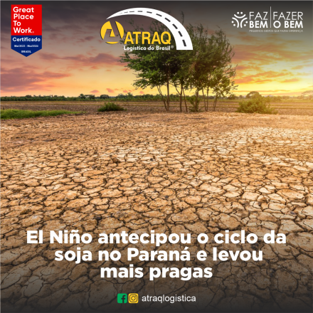 ATRAQ Logstica Devido às condições climáticas irregulares, os agricultores do município de Marechal Cândido Rondon, no oeste do Paraná, iniciaram a colheita antecipada da safra de soja, programada...