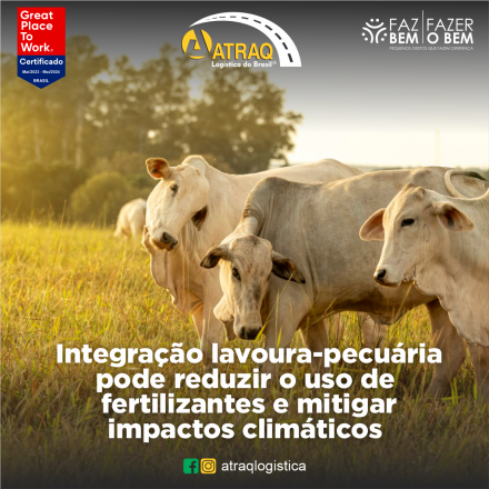 ATRAQ Logstica Um estudo da Embrapa no Bioma Cerrado destaca os benefícios dos sistemas integrados na redução de emissões de óxido nitroso (N2O) e na diminuição das aplicações de...