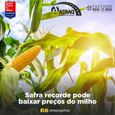 ATRAQ Logstica Até o final de 2023, o aumento da capacidade de esmagamento será de 52% A produção brasileira de milho deverá alcançar um volume recorde de 115 milhões de toneladas em 2021/22,...