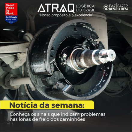 ATRAQ Logstica Sinais de desgaste nas lonas de freio exigem atenção redobrada dos motoristas As lonas de freio são componentes essenciais no sistema de frenagem de veículos pesados, como caminhões e...
