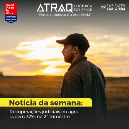 ATRAQ Logstica O setor do agronegócio viu um salto de 31,7% nas solicitações de recuperação judicial no segundo trimestre de 2025, em comparação com o mesmo período de 2024. Ao todo, foram...