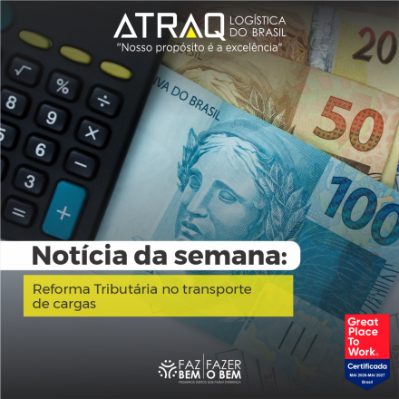 ATRAQ Log�stica A reforma tribut&aacute;ria sobre o consumo come&ccedil;ou a entrar em sua fase pr&aacute;tica em 2026 e j&aacute; traz mudan&ccedil;as para o transporte rodovi&aacute;rio de cargas. A transi&ccedil;&atilde;o para o novo modelo,...