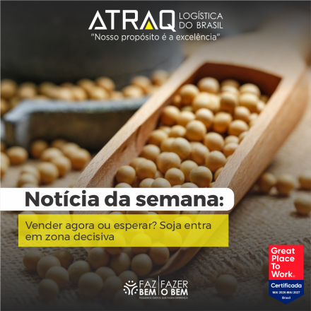 ATRAQ Log�stica A volatilidade no mercado da soja refor&ccedil;a a necessidade de estrat&eacute;gias mais cautelosas na comercializa&ccedil;&atilde;o. Segundo an&aacute;lise semanal da TF Agroecon&ocirc;mica, produtores devem evitar concentrar...