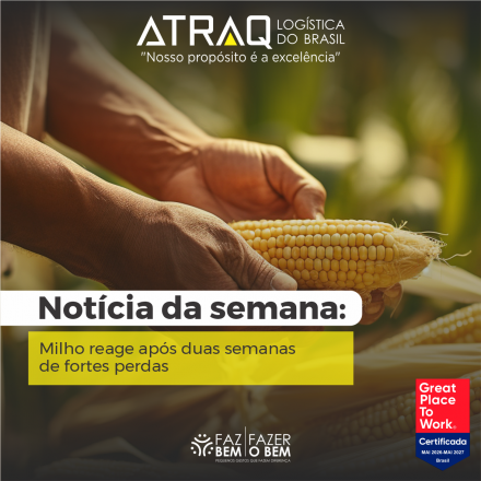 ATRAQ Log�stica O milho voltou a registrar alta na Bolsa de Chicago (CBOT) nesta segunda-feira, ap&oacute;s acumular perdas superiores a 9% nas duas semanas anteriores. Segundo a TF Agroecon&ocirc;mica, a recupera&ccedil;&atilde;o foi...